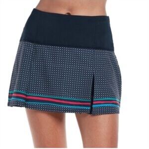 Lucky in Love Navy Polka Dot Skort